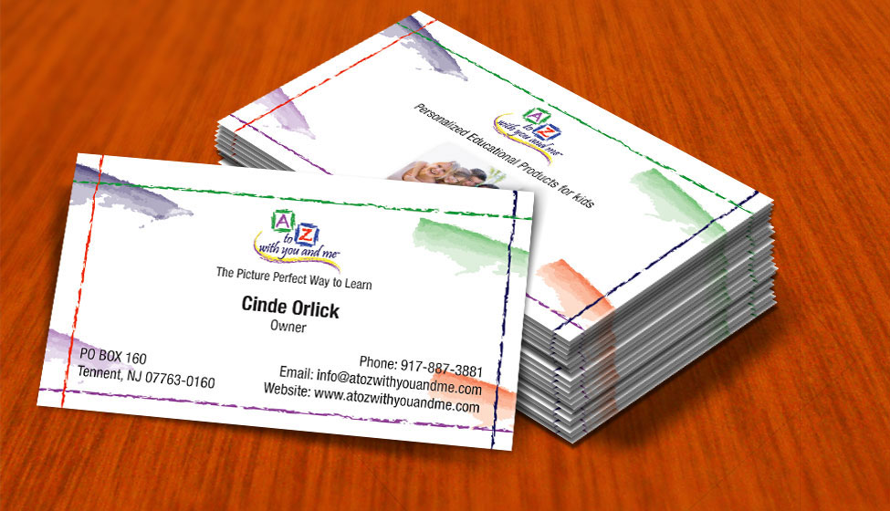 small business owner business card
