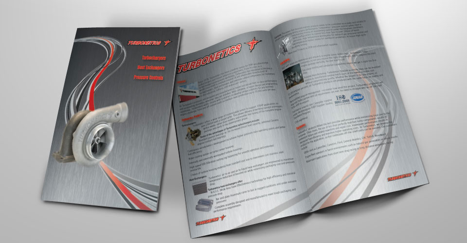 two fold brochure graphic design services