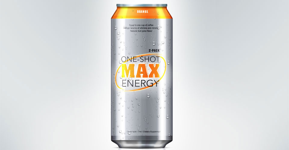 energy drink graphic design