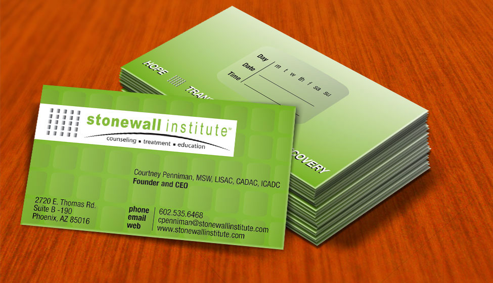 business card graphic design services