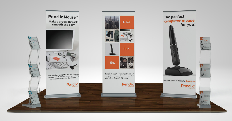 retractable banner stand design