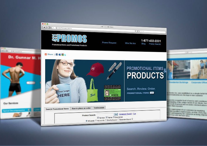 Web Design for Promotional Merchandise