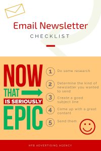 email newsletter infographic