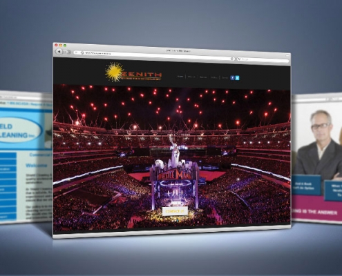 Custom Pyrotechnics Website Design by HFB Advertising