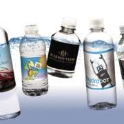 custom label bottled water