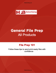 Printing Checklist 101 Guide