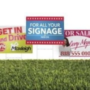 Outdoor Signage Durable corrugated plastic outdoor signage and yard signs