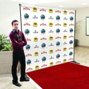 Event Backdrops Large format custom event backdrop signage