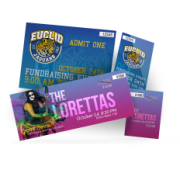 Event Tickets Professional event tickets with sequential numbering