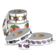 Roll Labels Custom product roll labels for brand packaging