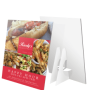 Counter Cards Custom retail counter card signs for point-of-sale