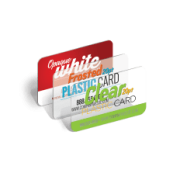 Plastic Cards Durable plastic gift cards and membership cards