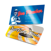 Luster Cards Premium luster cards with a high-gloss laminate finish