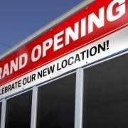 Grand Opening Banners Heavy-duty outdoor vinyl grand opening banner