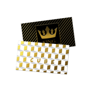 Raised Foil Cards Tactile raised foil marketing cards with spot UV