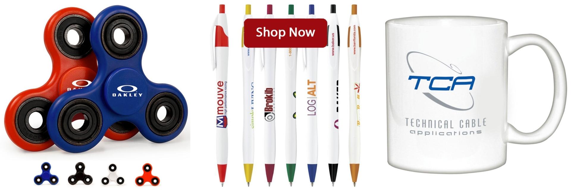 Custom promotional products and branded corporate swag by HFB Advertising